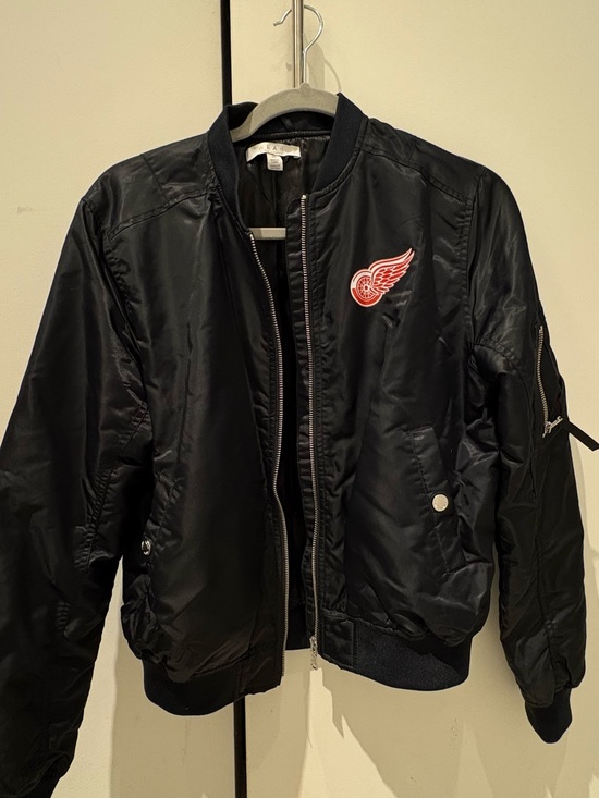 WEAR Jackets & Blazers - Detroit Red Wings black bomber jacket
